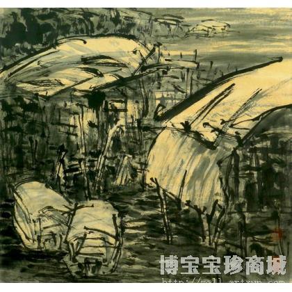 尧金富 疍家系列6 类别: 国画山水作品